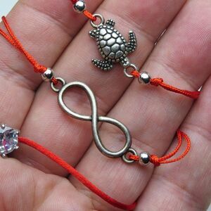 Good Luck Bracelets 3 pieces red string